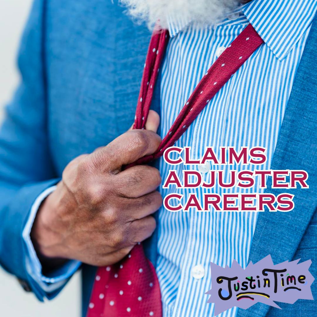 Claims Adjuster Careers: a man wearing a blue suit and tie