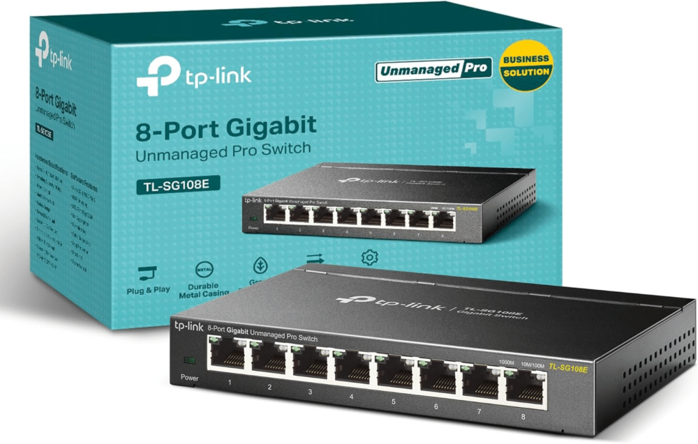 TP-Link 8 Port Gigabit Switch