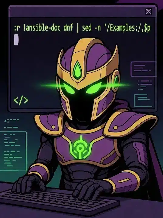 Vim the Conqueror Using the Ansible Playbooks Trick